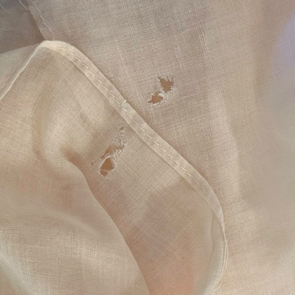 Vintage 70s Gunne Sax Ethereal Dainty Renaissance Long Sleeve Maxi Dress Size 11 - Picture 13 of 14